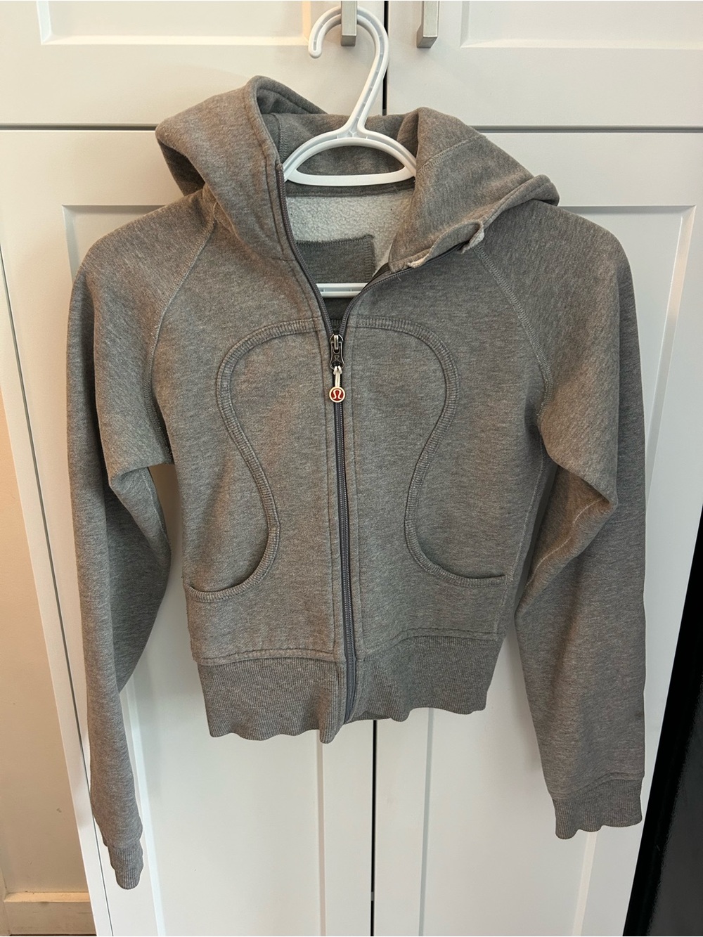 lululemon athletica Girls' Gray Scuba Hoodie